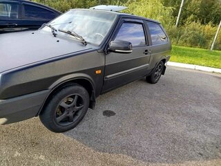 2003 Lada (ВАЗ) 2108, чёрный, 150000 рублей, вид 4