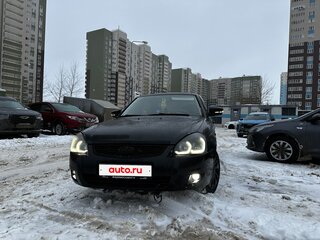 2008 Lada (ВАЗ) Priora I, чёрный, 265000 рублей, вид 1