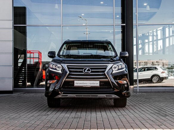 2014 Lexus GX 460 II Рестайлинг, чёрный - вид 2