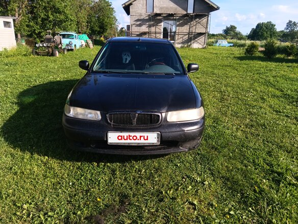 1999 Rover 400 II (HH-R), чёрный, 130000 рублей
