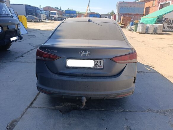 2022 Hyundai Solaris II Рестайлинг, серый, 1299000 рублей - вид 3