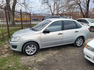 2015 Lada (ВАЗ) Granta I, серебристый, 500000 рублей, вид 4