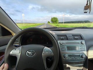 2008 Toyota Camry VI (XV40), бежевый, 955000 рублей, вид 2