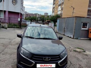2020 Lada (ВАЗ) Granta I Рестайлинг, серый, 550000 рублей, вид 2