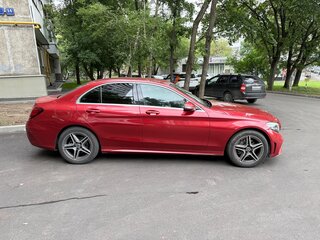 2020 Mercedes-Benz C-Класс 200 IV (W205) Рестайлинг, красный, 2900000 рублей, вид 4