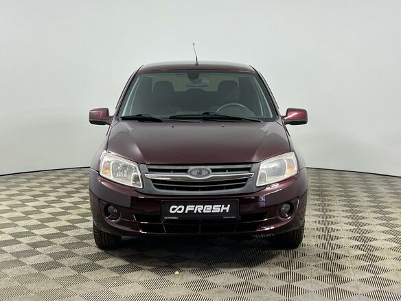 2013 Lada (ВАЗ) Granta I, красный, 439900 рублей - вид 2