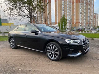 2021 Audi A4 40 TFSI V (B9) Рестайлинг, чёрный, 3600000 рублей, вид 2