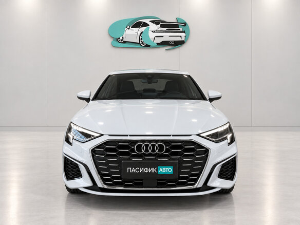 2023 Audi A3 Sportback 35 TFSI IV (8Y), белый, 1980500 рублей - вид 2