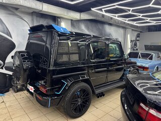 2003 Mercedes-Benz G-Класс 500 II (W463), чёрный, 3925000 рублей, вид 2
