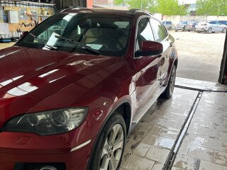 2009 BMW X6 35i 6-speed I (E71), красный, 1150000 рублей, вид 1