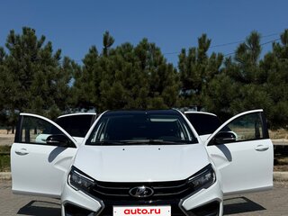 2024 Lada (ВАЗ) Vesta I Рестайлинг (NG), белый, 1325000 рублей, вид 2