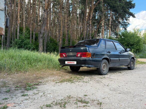 2007 Lada (ВАЗ) 2115, зелёный, 160000 рублей - вид 4
