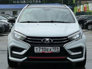 2024 Lada (ВАЗ) Vesta SW Sportline I Рестайлинг (NG), белый, 1649000 рублей, вид 4