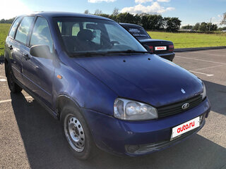 2010 Lada (ВАЗ) Kalina I, синий, 110000 рублей, вид 4