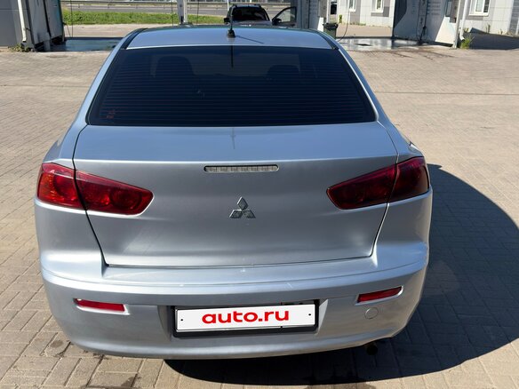 2007 Mitsubishi Lancer X, серебристый - вид 4