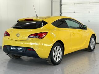 2014 Opel Astra GTC J Рестайлинг, жёлтый, 949000 рублей, вид 4