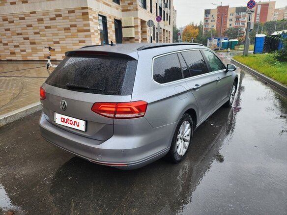 2018 Volkswagen Passat B8, серебристый - вид 5