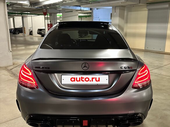 2016 Mercedes-Benz C-Класс AMG 63 AMG S IV (W205), серый - вид 4