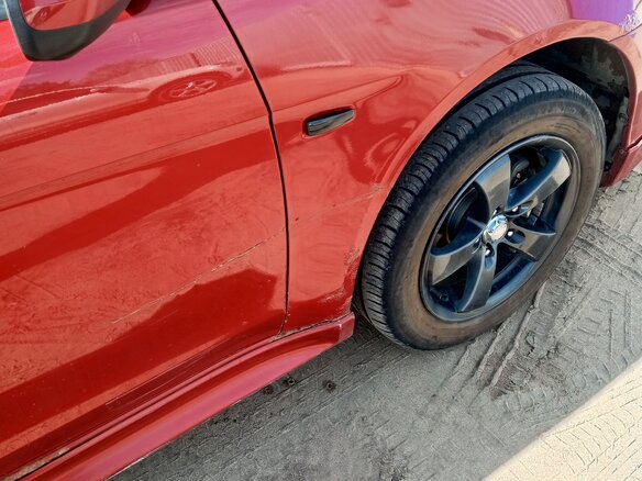 2008 Mitsubishi Lancer X, красный, 680000 рублей - вид 8