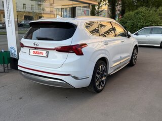 2020 Hyundai Santa Fe IV Рестайлинг, белый, 4070000 рублей, вид 3