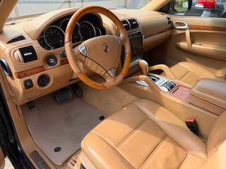2008 Porsche Cayenne S I Рестайлинг (957), чёрный, 1300000 рублей, вид 5