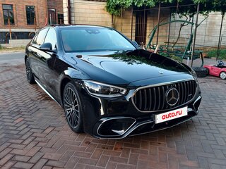 2021 Mercedes-Benz S-Класс 400 d 4MATIC VII (W223), чёрный, 8600000 рублей, вид 2