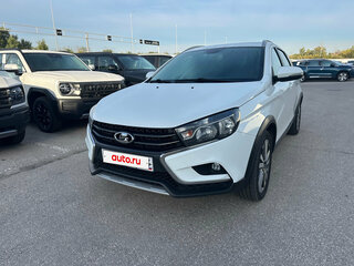 2018 Lada (ВАЗ) Vesta SW Cross I, белый, 895000 рублей, вид 1