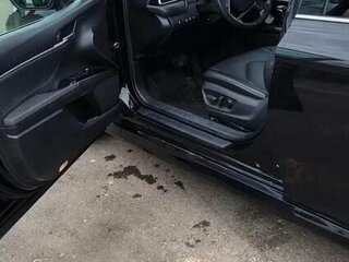 2023 Toyota Camry VIII (XV70) Рестайлинг, чёрный, 3550000 рублей, вид 5