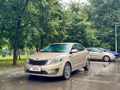 2012 Kia Rio III, бежевый, 640000 рублей, вид 1