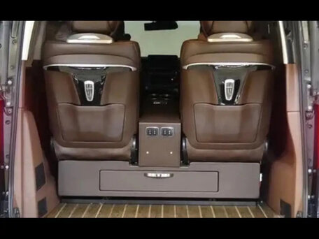 2023 Mercedes-Benz V-Класс Extra Long 220 d экстра длинный III (W447) Рестайлинг 2, чёрный, 9700000 рублей, вид 4
