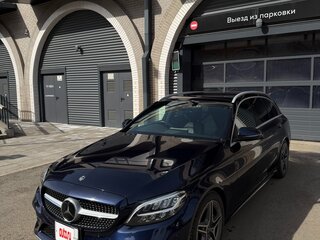 2018 Mercedes-Benz C-Класс 180 IV (W205) Рестайлинг, синий, 1999999 рублей, вид 1
