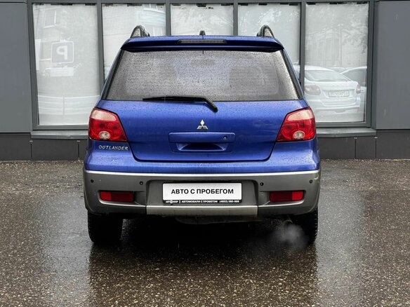 2005 Mitsubishi Outlander I, синий - вид 6