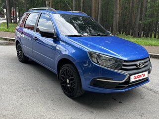 2021 Lada (ВАЗ) Granta I Рестайлинг, синий, 635000 рублей, вид 3