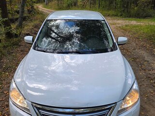 2014 Nissan Sentra VII (B17), белый, 700000 рублей, вид 3