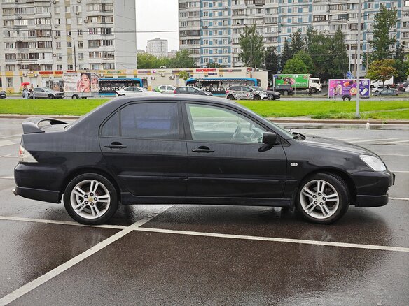2006 Mitsubishi Lancer IX Рестайлинг, чёрный - вид 3