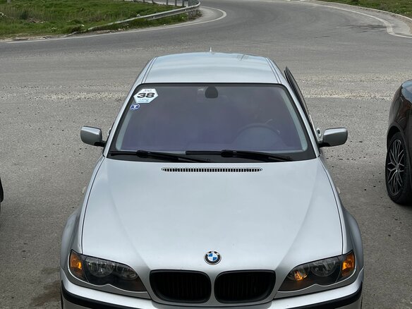 2004 BMW 3 серии 320i IV (E46) Рестайлинг, серебристый, 1200000 рублей - вид 2