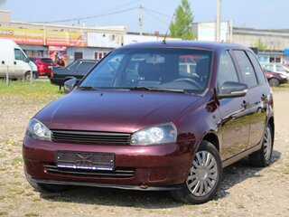 2011 Lada (ВАЗ) Kalina I, красный, 345000 рублей, вид 2