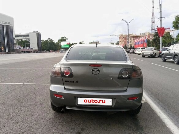 2005 Mazda 3 I (BK), серый, 400000 рублей - вид 1