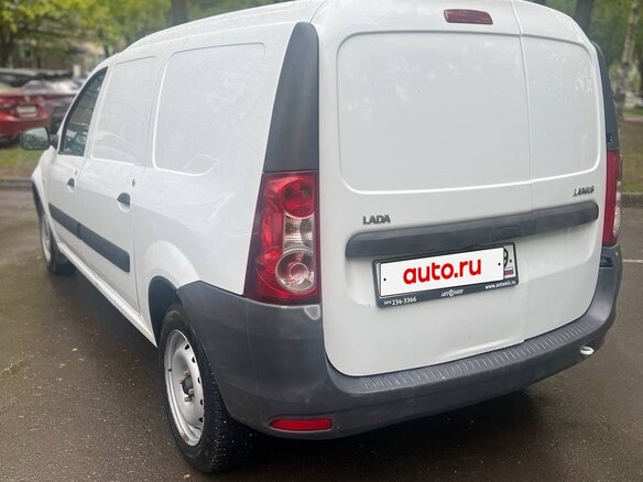 2014 LADA (ВАЗ) Largus, белый, 575000 рублей - вид 6