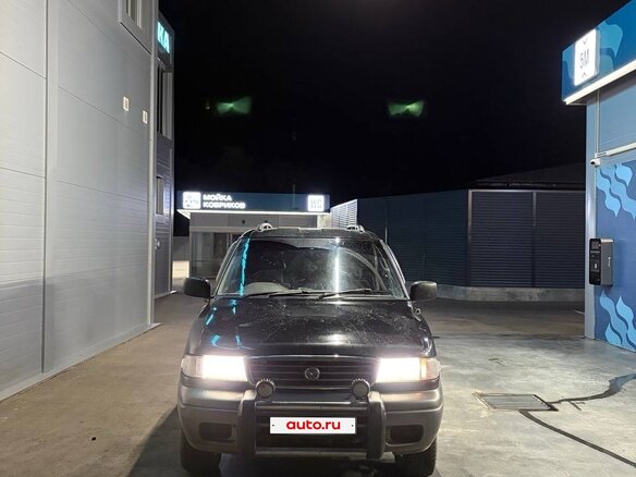 1998 Mazda MPV I (LV), чёрный, 235000 рублей - вид 1