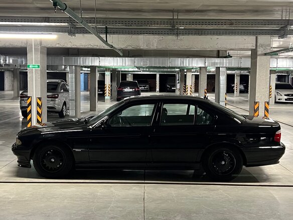1999 BMW 7 серии 740i III (E38) Рестайлинг, чёрный, 1650000 рублей - вид 14
