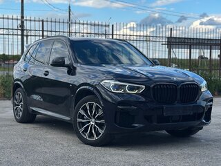 2021 BMW X5 30d IV (G05/G18), чёрный, 6500000 рублей, вид 4