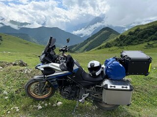 2024 Voge 525DSX Adventure, синий, 580000 рублей, вид 3