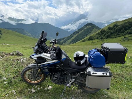 2024 Voge 525DSX Adventure, синий, 580000 рублей, вид 3
