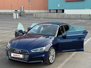 2018 Audi A5 II (F5), синий, 3900000 рублей, вид 1