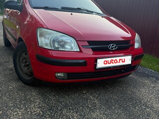 2003 Hyundai Getz I, красный, 360000 рублей, вид 5
