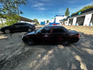 2012 Lada (ВАЗ) Priora I, пурпурный, 430000 рублей, вид 3
