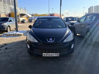 2008 Peugeot 308 I, чёрный, 285000 рублей, вид 2