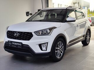 2021 Hyundai Creta I Рестайлинг, белый, 1990000 рублей, вид 1