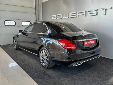 2015 Mercedes-Benz C-Класс 180 IV (W205), чёрный, 1749000 рублей, вид 5